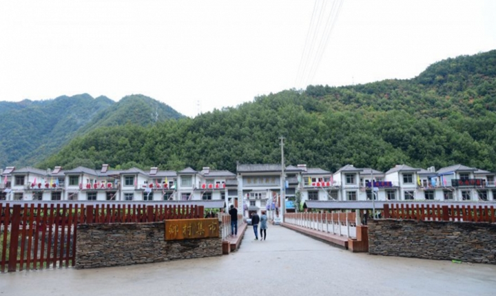 朱家湾村外观