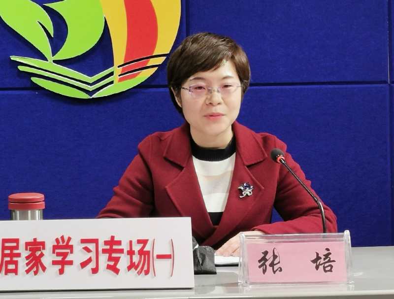 副县长张培开讲我县“家庭教育网络直播公开课”