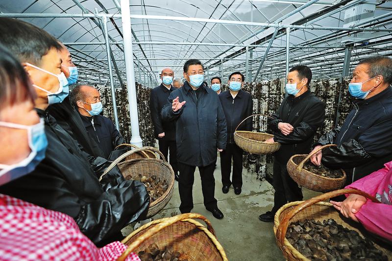 习近平在陕西考察时强调扎实做好“六稳”工作落实“六保”任务 奋力谱写陕西新时代追赶超越新篇章 
