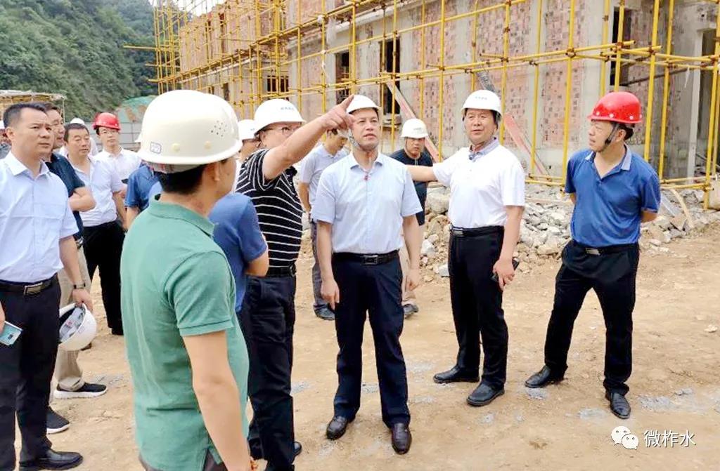 陈璇督导检查云山湖森林康养度假区项目建设情况